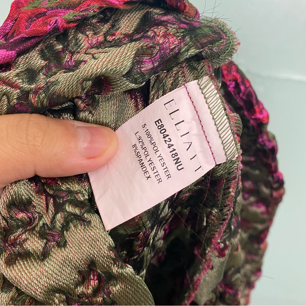 Elliatt Fuchsia Floral Strapless Maxi Dress - Picture 13 of 15